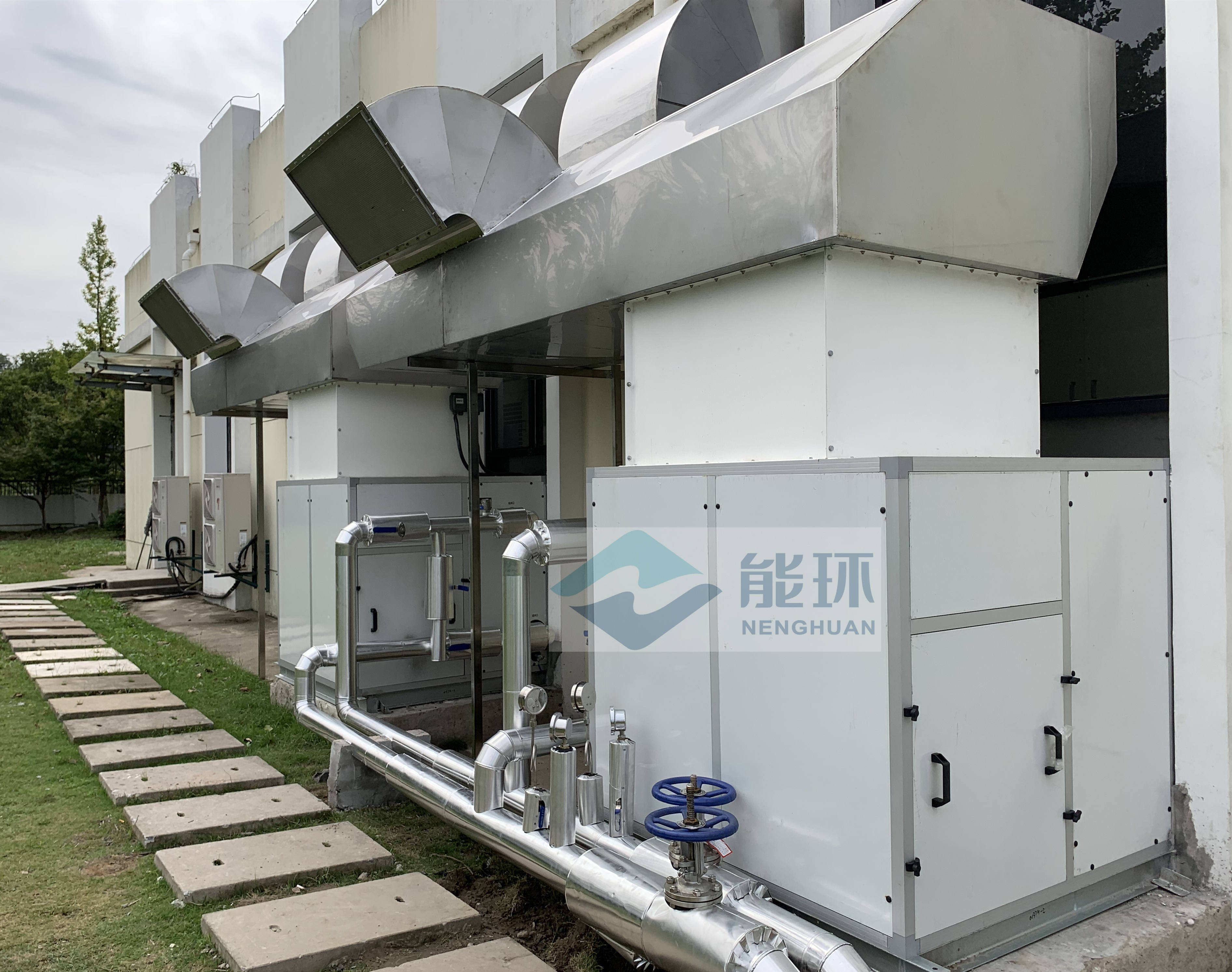 南通水務狼山水廠新一泵房高壓變頻器空水冷卻系統項目