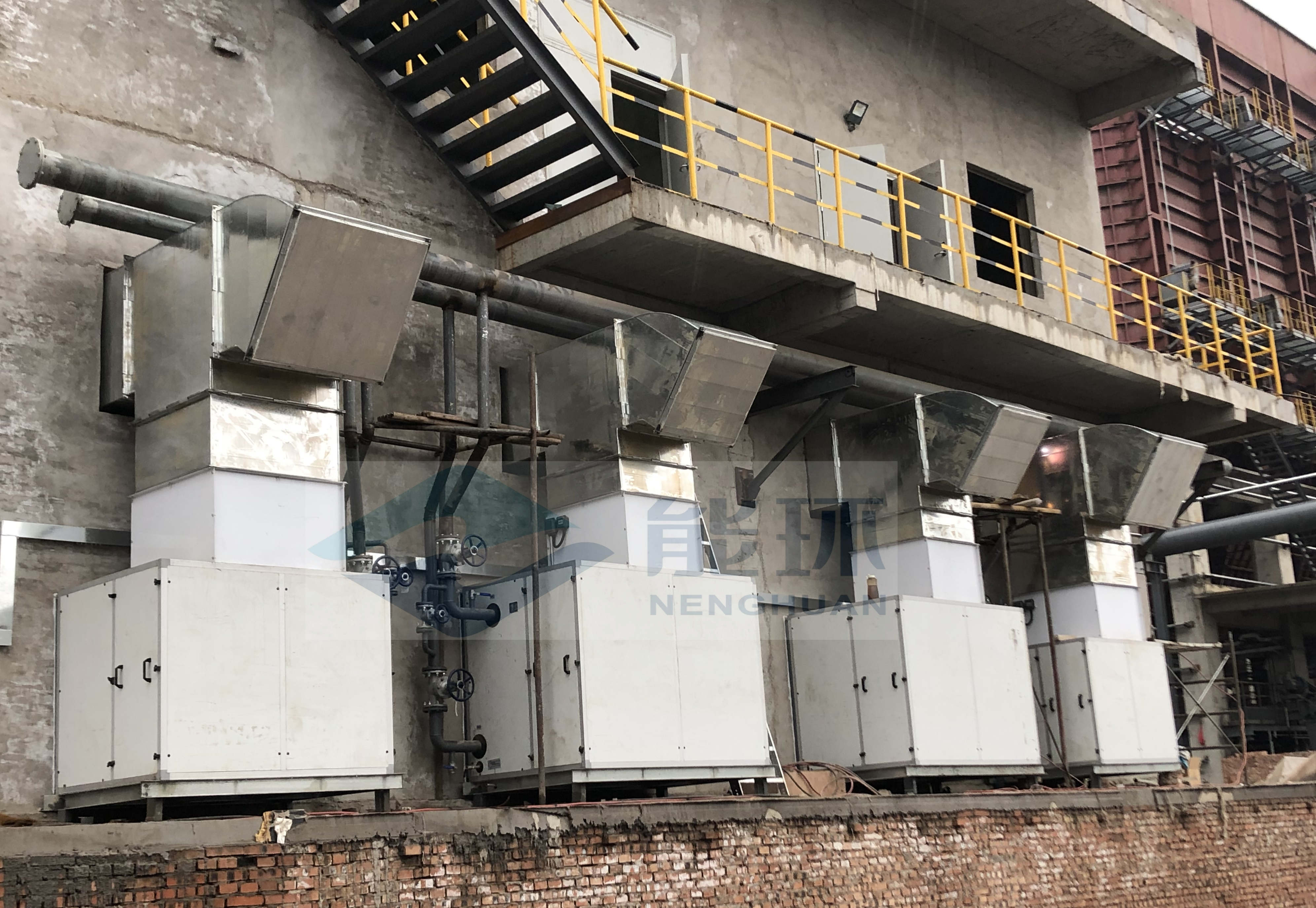 山西銘福鋼鐵燒結機主抽風機空水冷項目